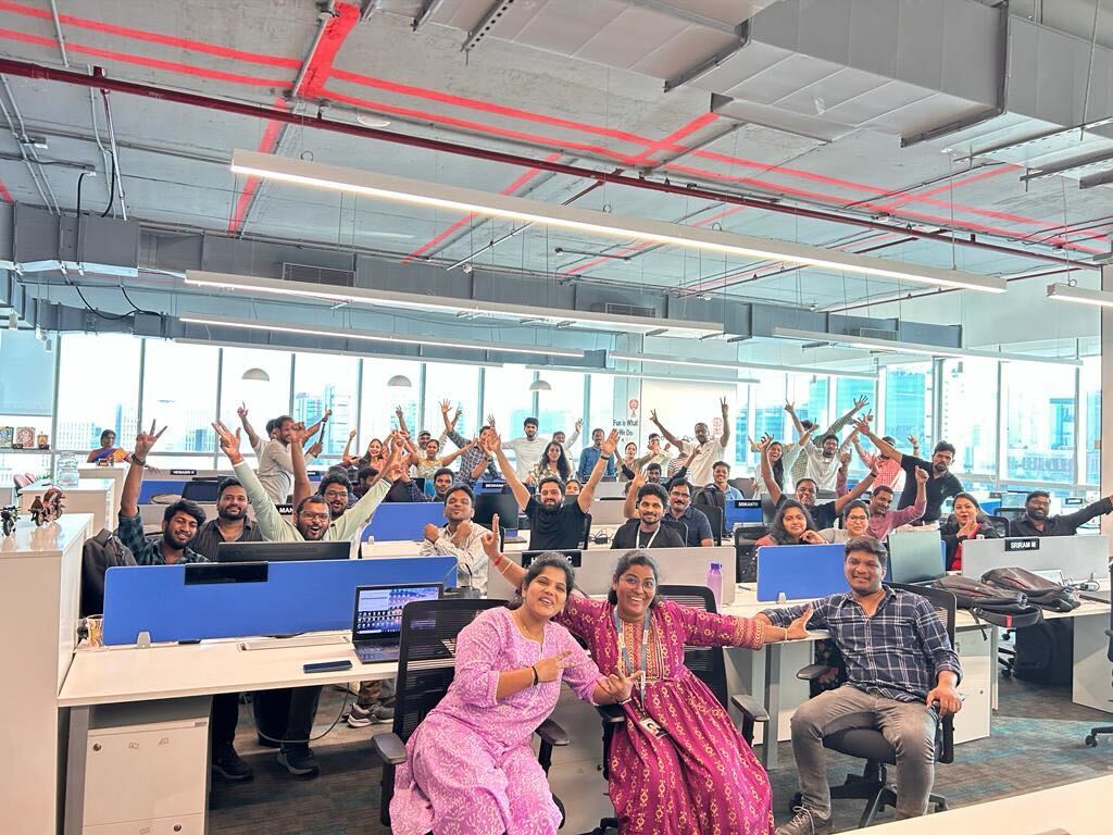 Spicing it up in our Hyderabad Office!